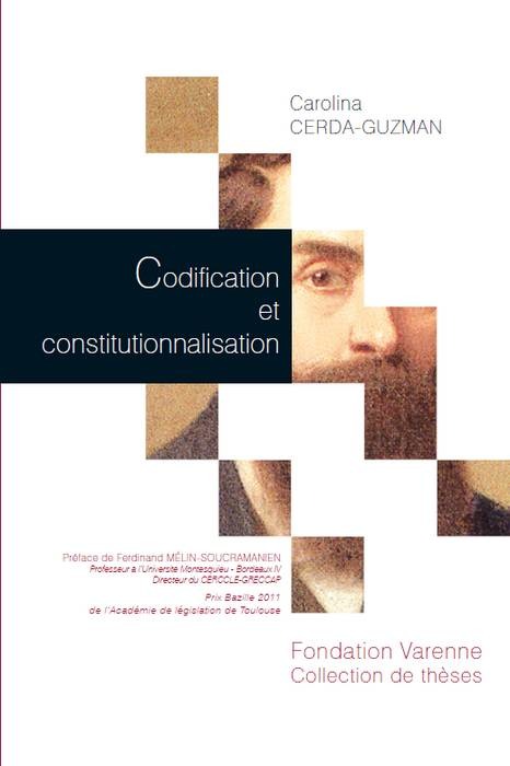 Knjiga CODIFICATION ET CONSTITUTIONNALISATION Cerda-Guzman