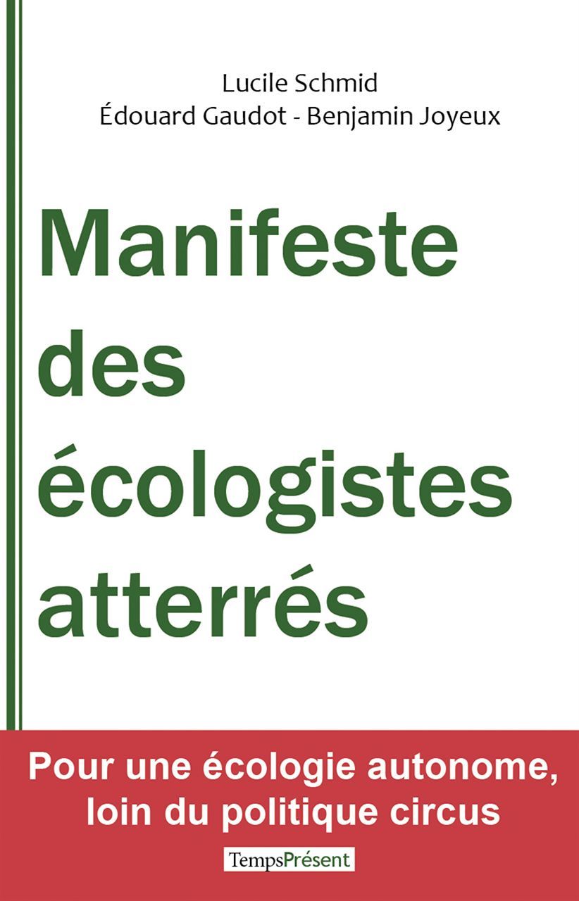 Buch Manifeste des écologistes atterrés SCHMID