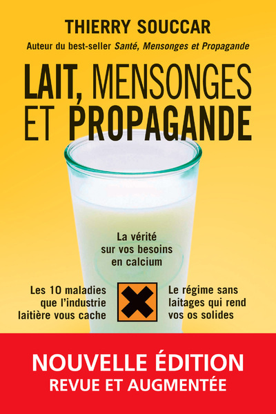 Carte Lait, mensonges et propagande - Nouvelle édition Thierry Souccar