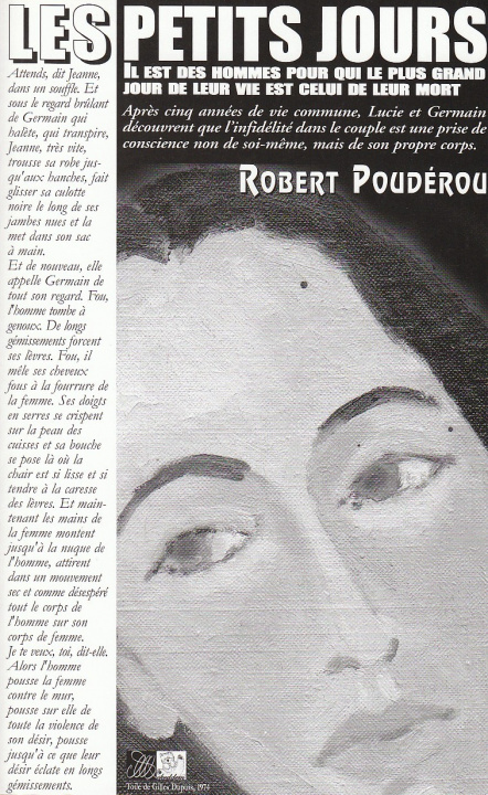 Book Les petits jours Pouderou