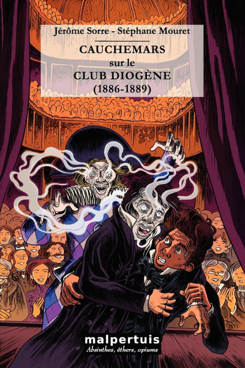 Книга Cauchemars sur le club Diogène (1886-1889) J.Sorre-S.Mouret