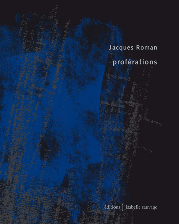 Knjiga Proférations Jacques