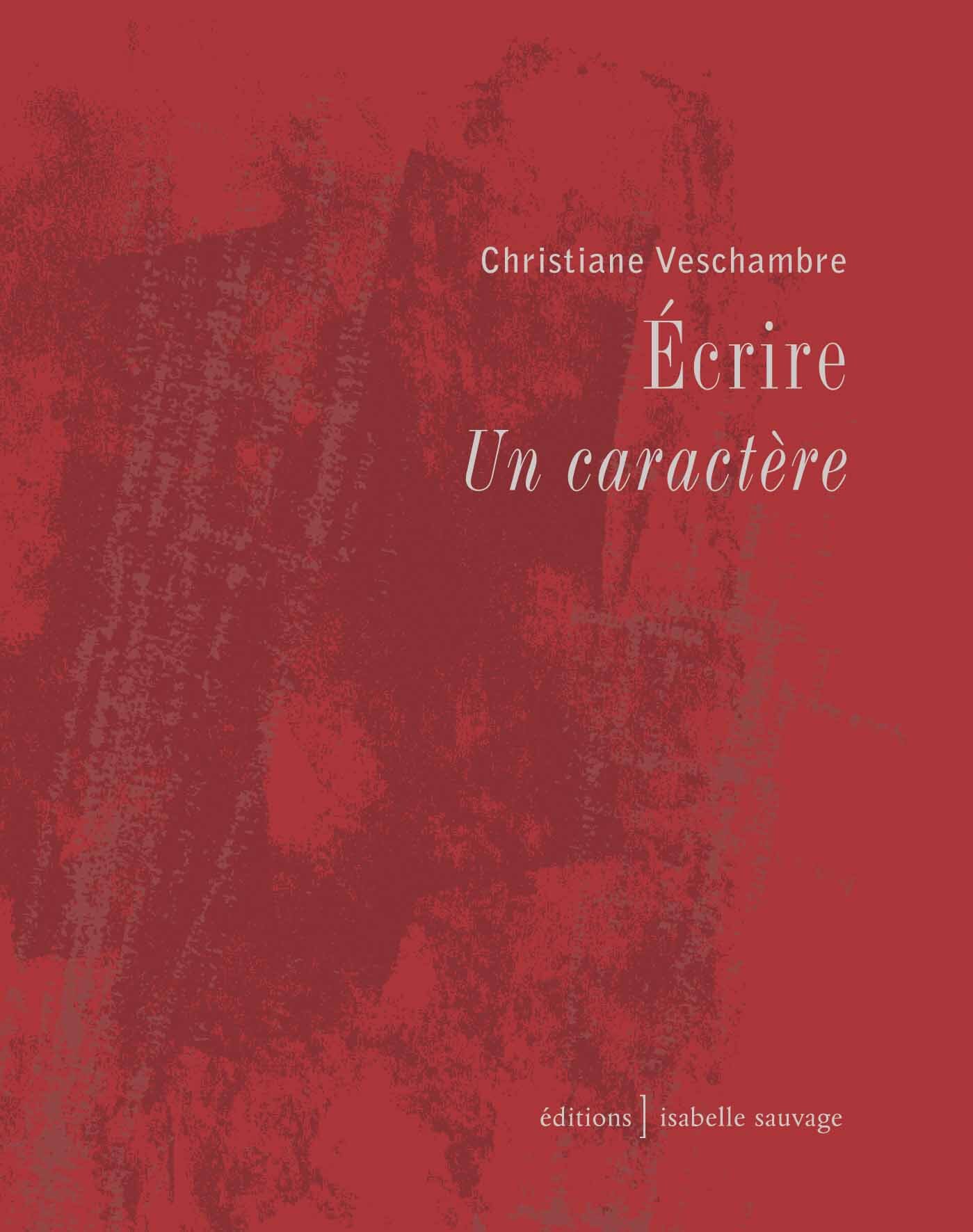Книга Écrire. Un caractère Christia