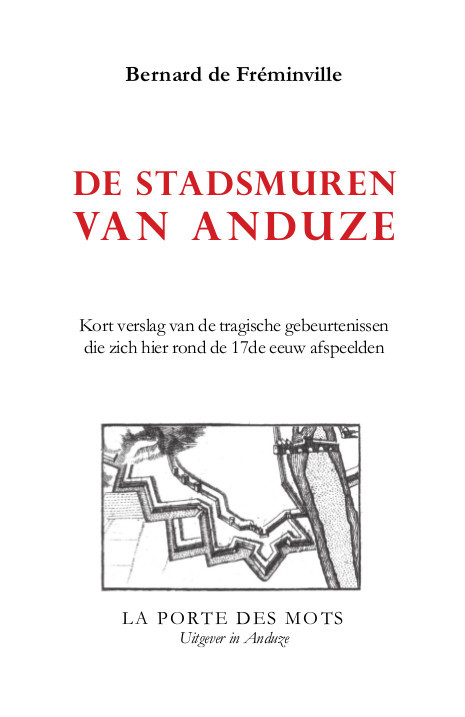 Book DE STADSMUREN VAN ANDUZE Fréminville B.