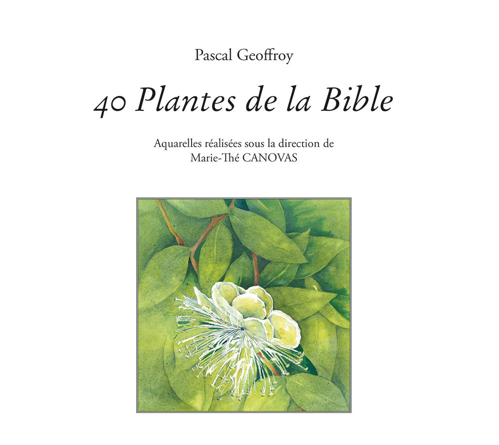 Kniha 40 Plantes de la Bible Pascal