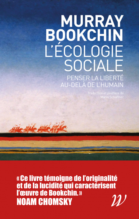 Kniha L' Écologie sociale Murray Bookchin