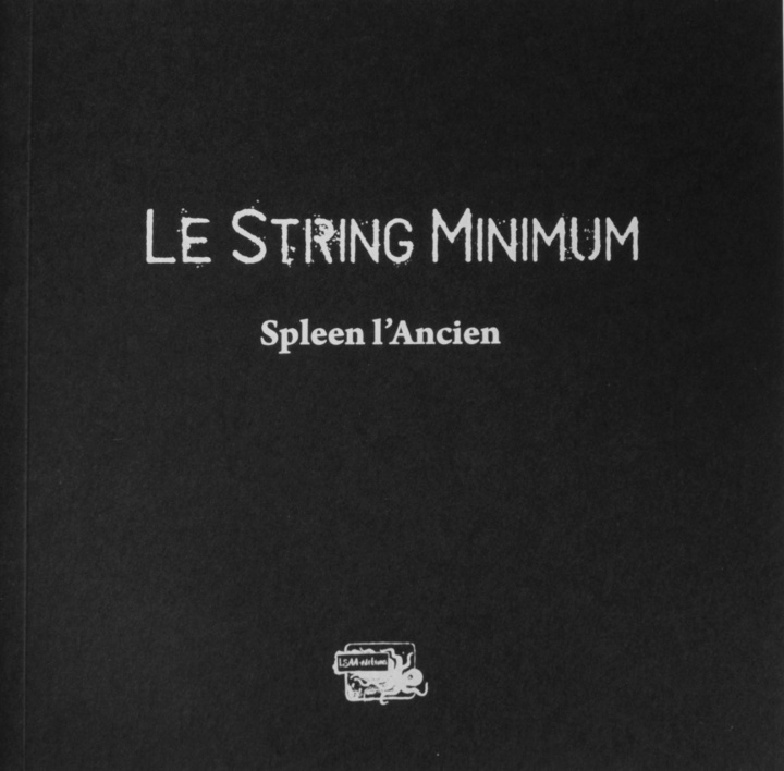 Knjiga Le String Minimum l'ancien