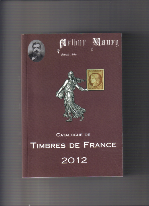 Könyv CATALOGUE TIMBRES DE FRANCE 2012 