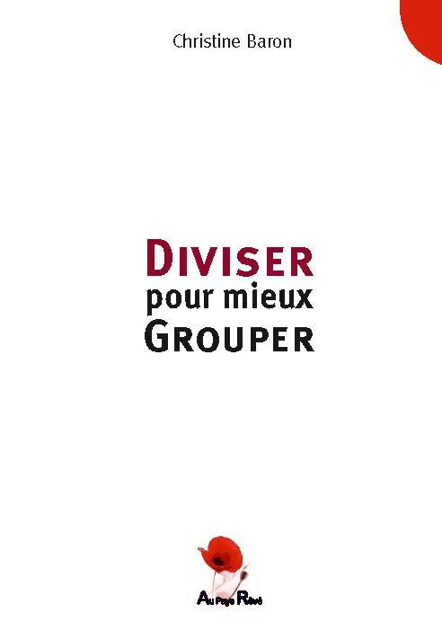 Книга Diviser Pour Mieux Grouper Baron