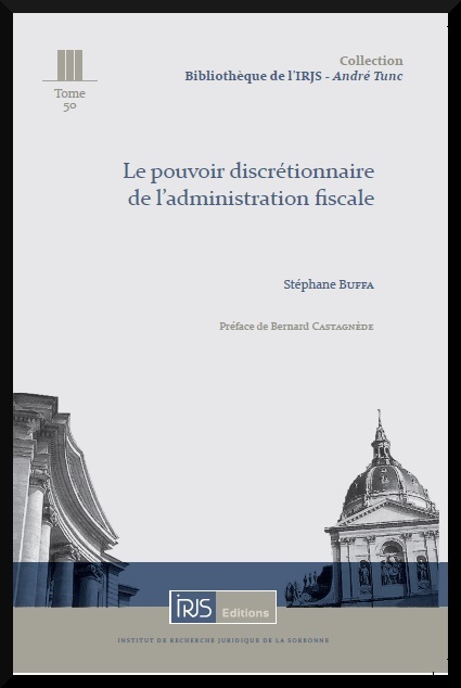 Kniha Le pouvoir discrétionnaire de l'administration fiscale Buffa