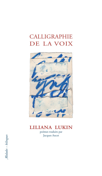 Kniha Calligraphie de la voix Liliana