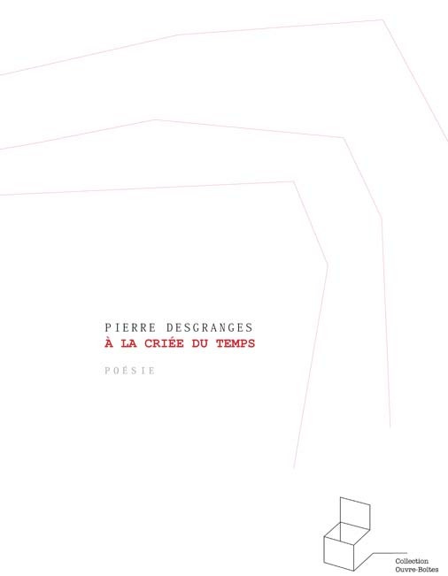 Книга A la criée du temps Desgrandes