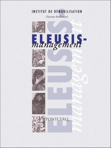 Buch Eleusis-Management Institut de démobilisation