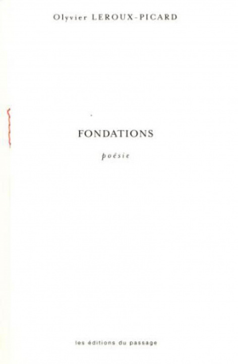 Knjiga Fondations MUSEO EDITIONS