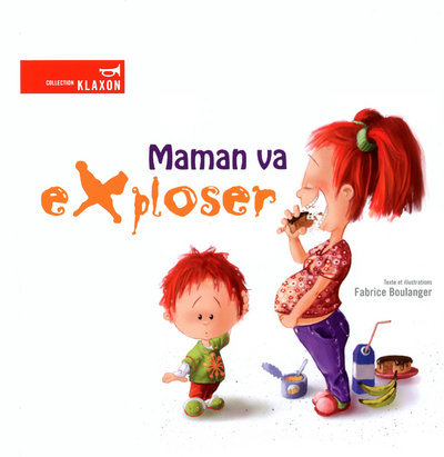 Knjiga Maman va exploser Fabrice Boulanger