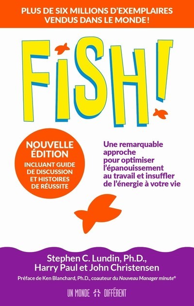 Kniha FISH - édition 20ème anniversaire Stephen C. Lundin