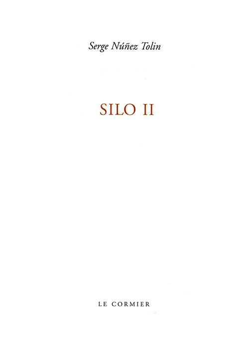 Book SILO 2 NUNEZ TOLIN SERGE