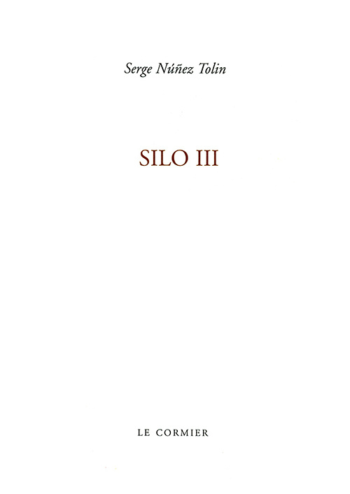 Knjiga SILO 3 NUNEZ TOLIN SERGE