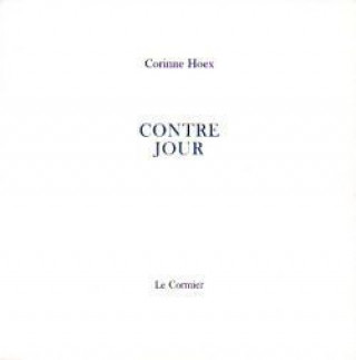 Knjiga CONTRE JOUR HOEX CORINNE