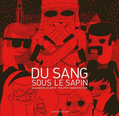 Boek Du sang sous le sapin Philippe Vanderheyden