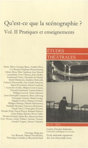 Libro Etudes théâtrales 