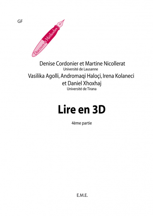 Книга Lire en 3D (4e partie) 