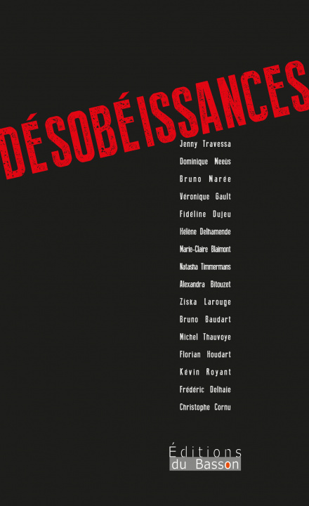Knjiga DESOBEISSANCES 
