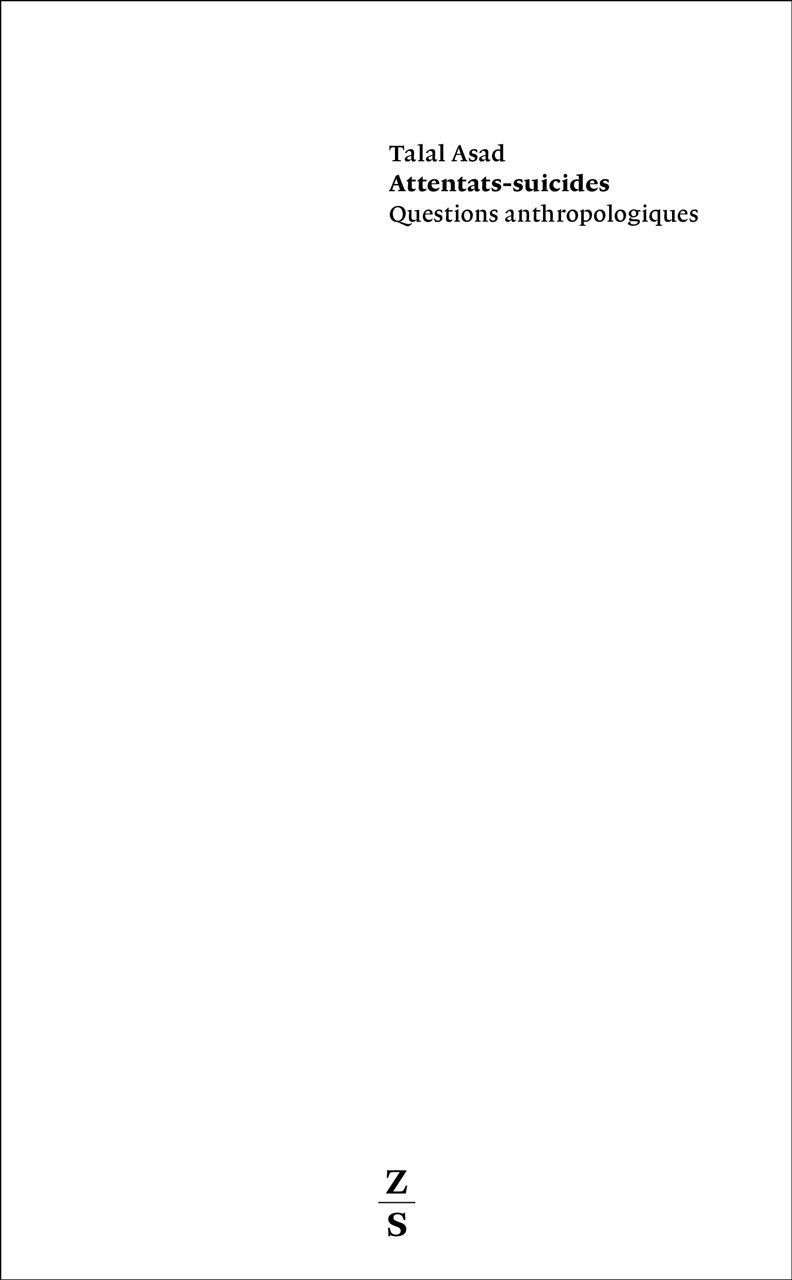 Buch Attentats-suicides Talal Asad