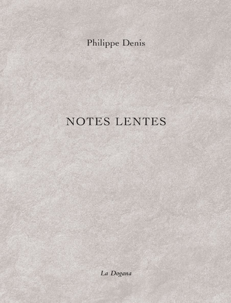 Book Notes lentes Philippe Denis