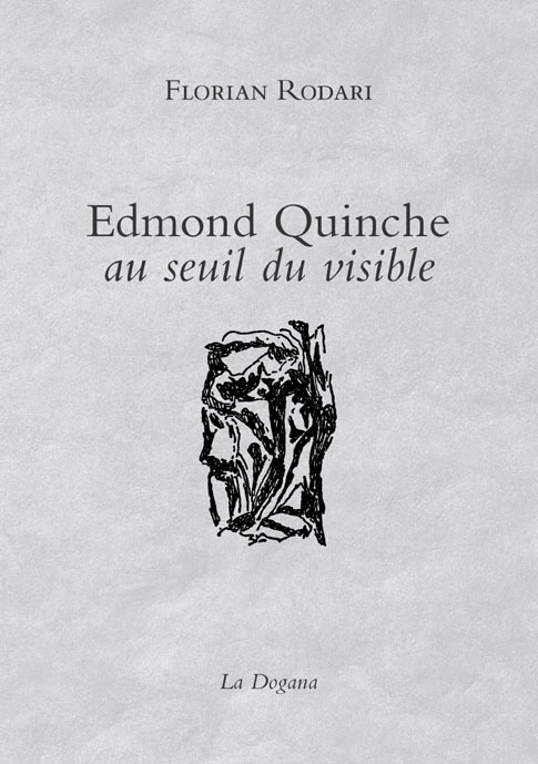 Knjiga Edmond Quinche, au seuil du visible Florian Rodari