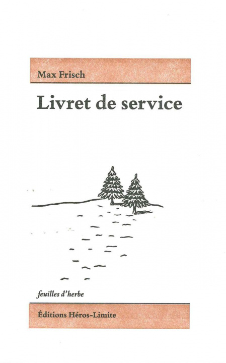 Книга Livret de service Max Frisch