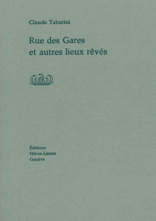 Книга Rue des gares Claude Tabarini