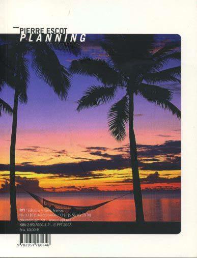 Boek PLANNING ESCOT
