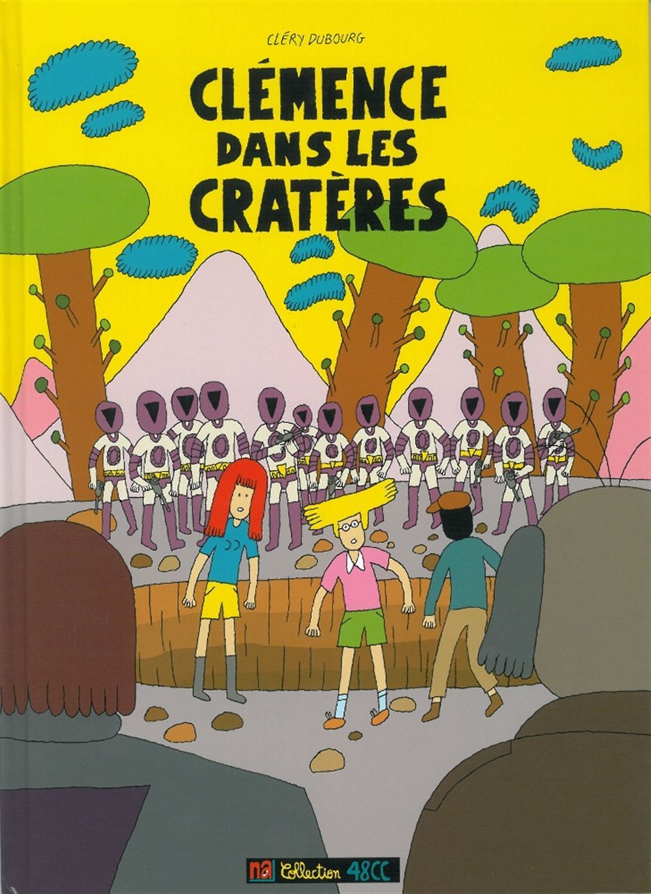 Книга Clémence dans les cratères Clery Dubourg