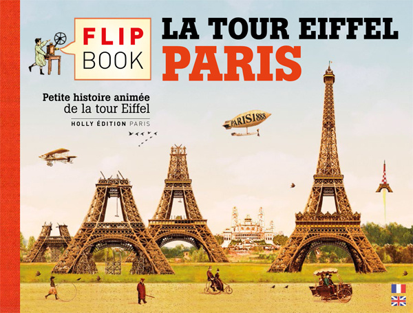 Könyv le FLIP BOOK de la TOUR EIFFEL, PARIS GAUTIER