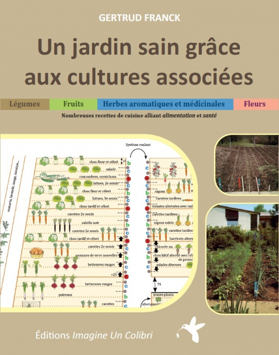Kniha Un jardin sain grâce aux cultures associées Franck