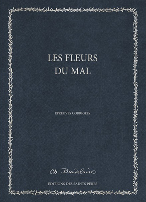 Carte Les Fleurs du Mal (MANUSCRIT) Baudelaire