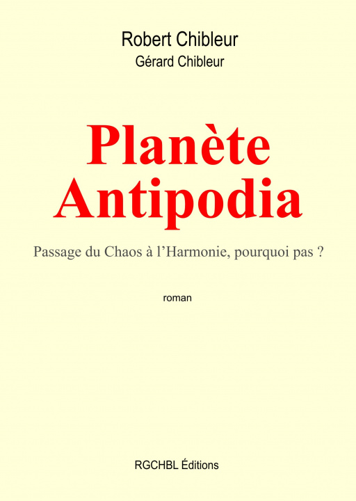 Книга Planète Antipodia Chibleur