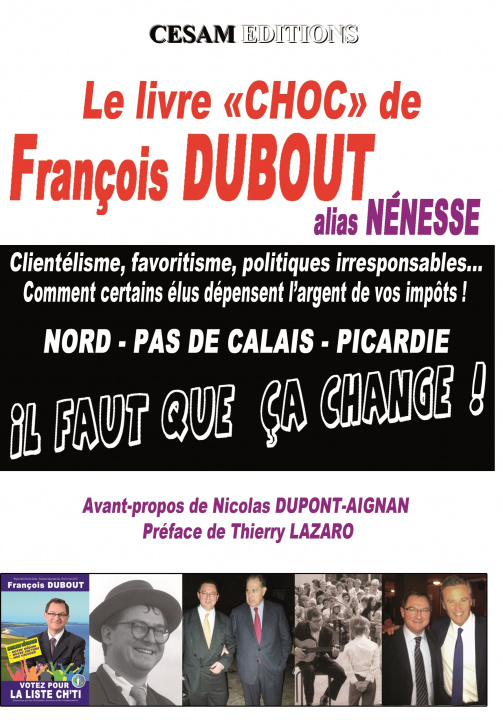 Książka IL FAUT QUE ÇA CHANGE ! DUBOUT