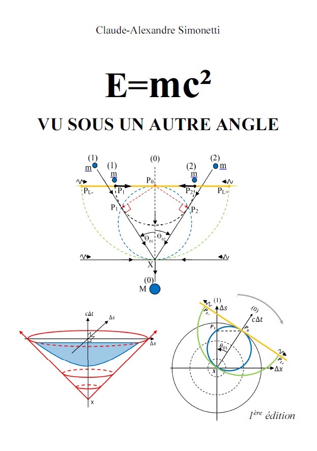 Könyv E=mc2 vu sous un autre angle Simonetti
