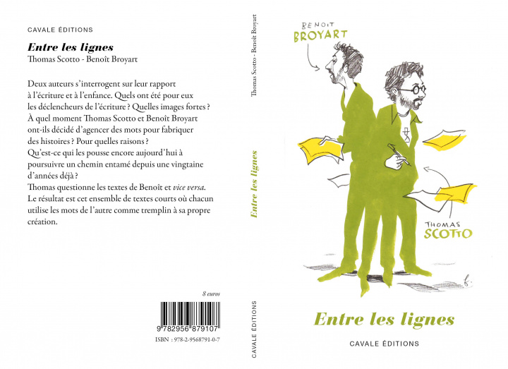 Boek Entre les lignes SCOTTO