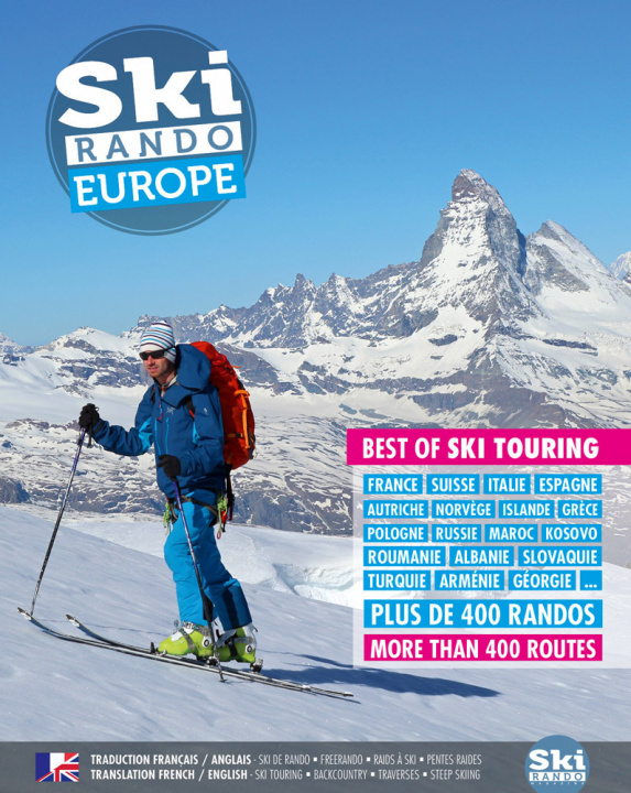 Kniha Ski rando Europe Egéa