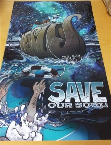 Knjiga Poster SOS AUDERSET ALAIN