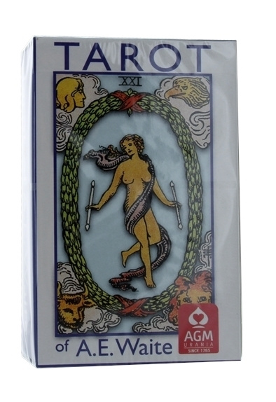 Book Tarot of A.E. Waite - Blue Edition - Pocket Size Pamela Colman Smith & Arthur E. Colman