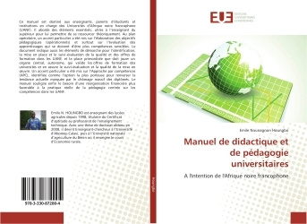 Knjiga Manuel de didactique et de pedagogie universitaires Emile Houngbo
