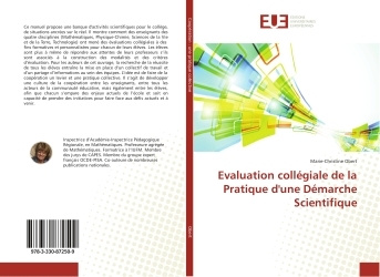 Boek Evaluation collegiale de la Pratique d'une Demarche Scientifique Marie-Christine Obert