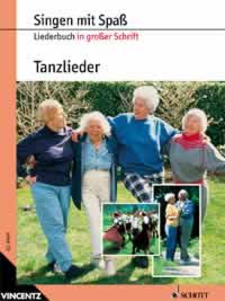 Knjiga TANZLIEDER  +CD 