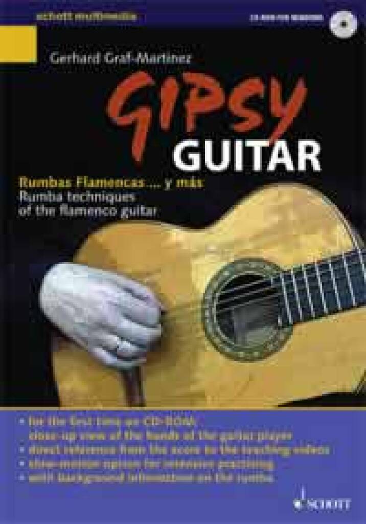 Knjiga GIPSY GUITAR CD-ROM GERHARD GRAF-MARTINE