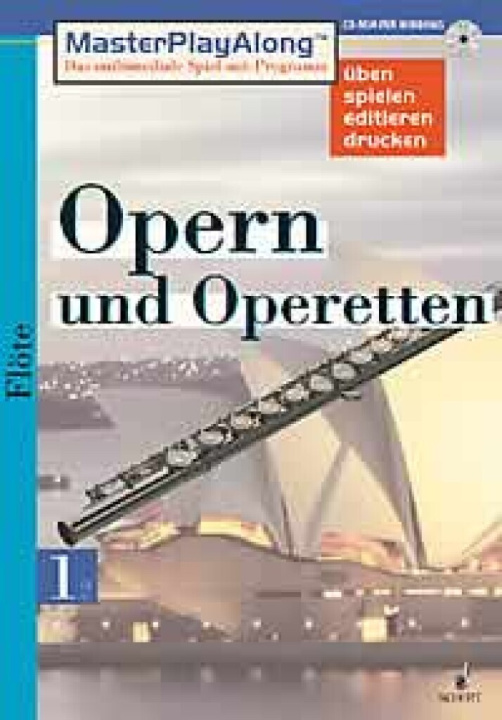 Knjiga OPERN UND OPERETTEN 1 FUR FLOTE (MASTERPLAYALONG) 