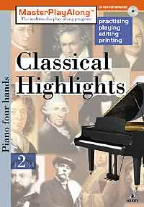 Книга CLASSICAL HIGHLIGHTS 2 FOR PIANO 4 HANDS 